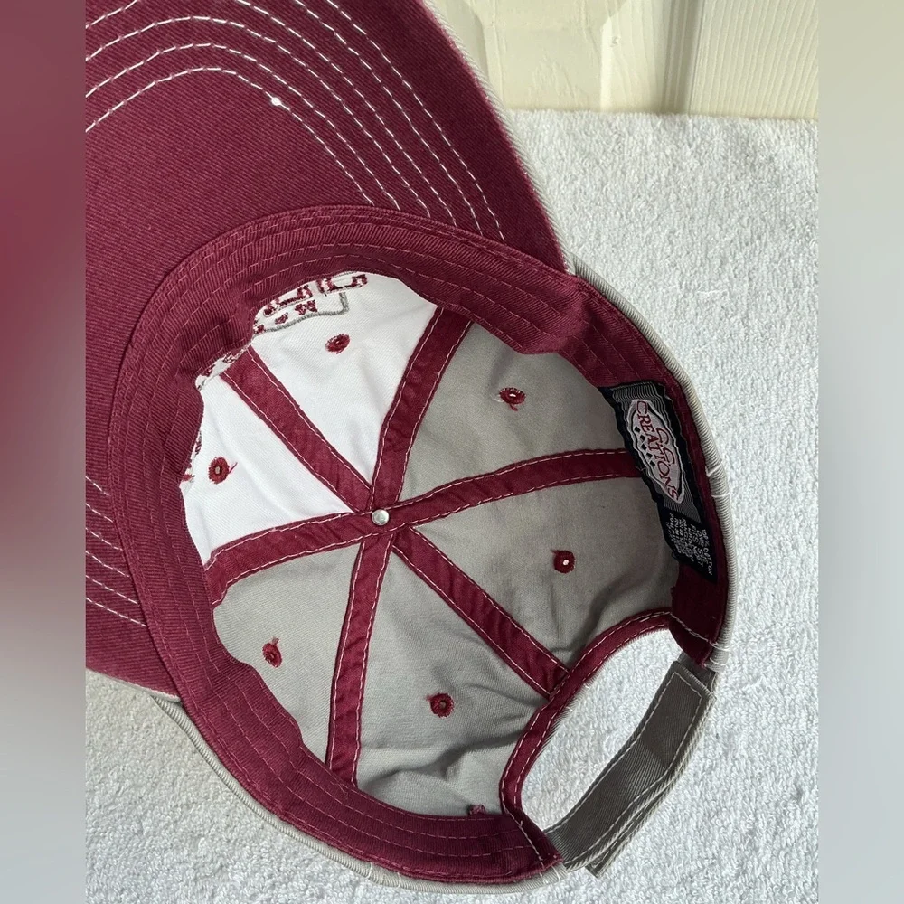 C.C White and Gray Texas A&M Aggies Hat